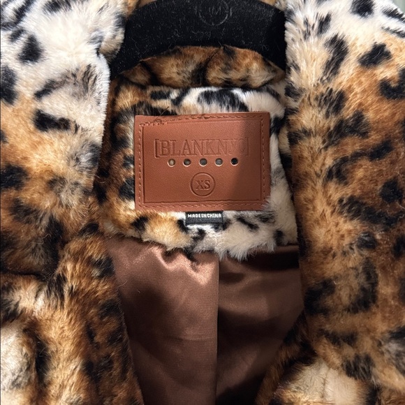 NEW Blank NYC Thundercat Leopard Jacket - Picture 10 of 10